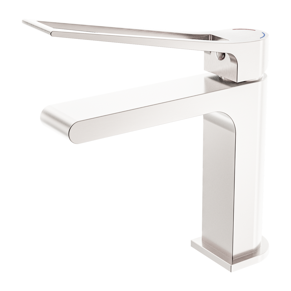 Basin Mixers Brushed Nickel Bianca Range - Royal Bath & Kitchen