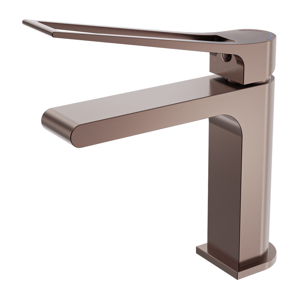 Basin Mixers Brushed Bronze Bianca Range - Royal Bath & Kitchen