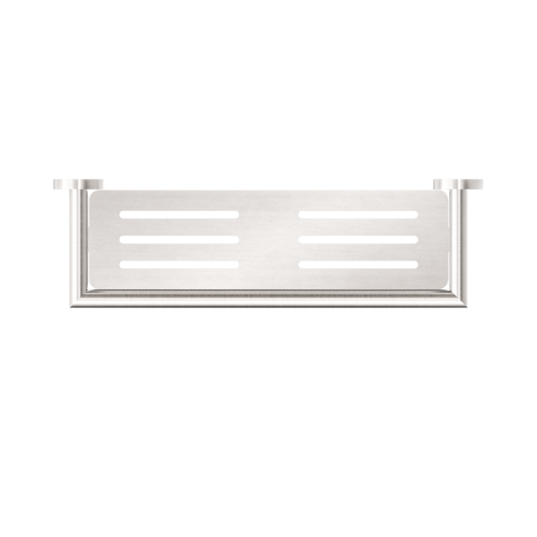 DOLCE METAL SHOWER SHELF BRUSHED NICKEL (NR3687aBN)