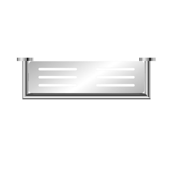 DOLCE METAL SHOWER SHELF CHROME (NR3687aCH)