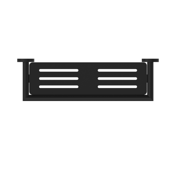 DOLCE METAL SHOWER SHELF MATTE BLACK (NR3687aMB)