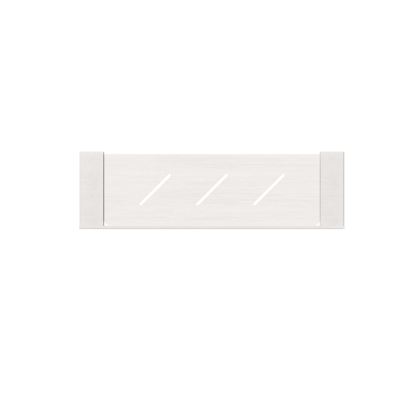 CELIA METAL SHELF BRUSHED NICKEL (NR4687aBN)