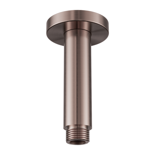 Round Ceiling Arm 100mm Length Brushed Bronze (NR503100BZ)