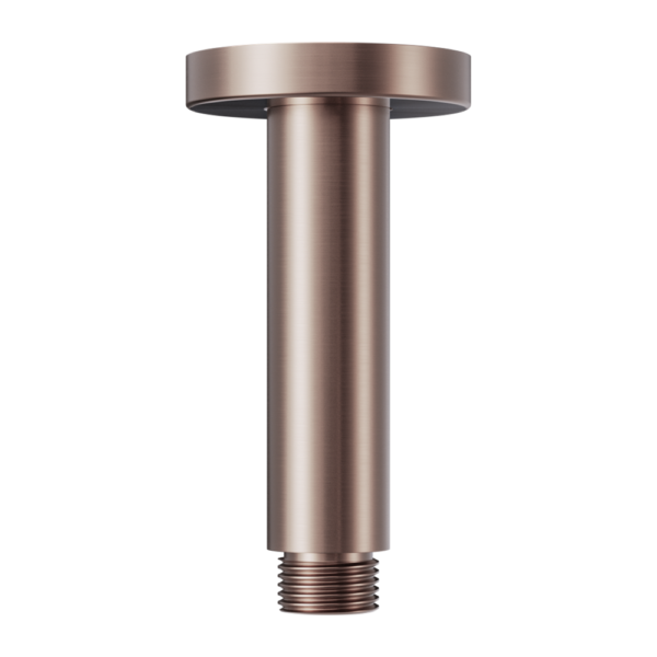 Round Ceiling Arm 100mm Length Brushed Bronze (NR503100BZ)
