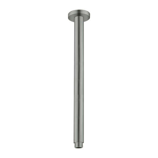 ROUND CEILING ARM 100MM/300MM LENGTH GUN METAL