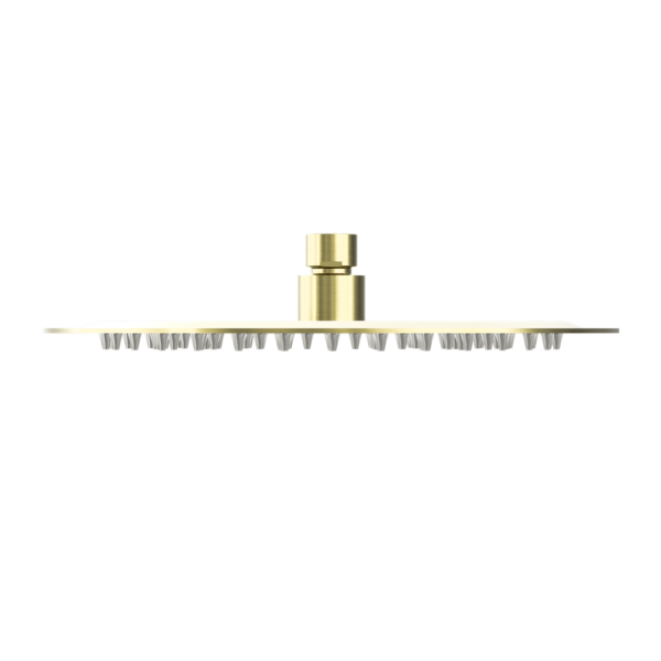 250mm Round Stainless Steel Shower Head 4 Star Rating Brushed Gold (NR507036BG)