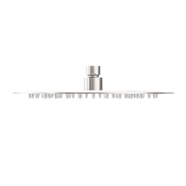 250mm Round Stainless Steel Shower Head 4 Star Rating Brushed Nickel (NR507036BN)