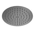 250mm Round Stainless Steel Shower Head 4 Star Rating Gun Metal (NR507036GM)