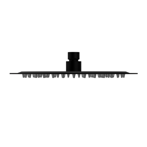 250mm Round Stainless Steel Shower Head 4 Star Rating Matte Black (NR507036MB)