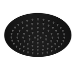 250mm Round Stainless Steel Shower Head 4 Star Rating Matte Black (NR507036MB)