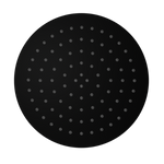 250mm Round Stainless Steel Shower Head 4 Star Rating Matte Black (NR507036MB)