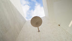ROUND SHOWER ARM 330MM/500MM LENGTH BRUSHED BRONZE