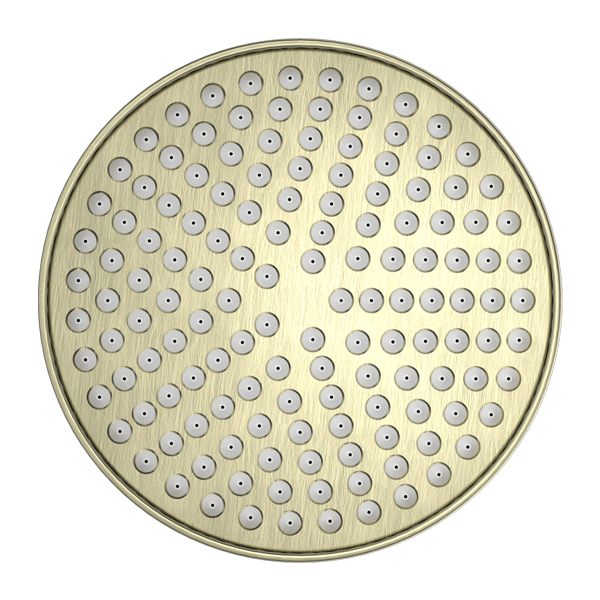YORK 200MM SHOWER HEAD AGED BRASS (NR508094AB)