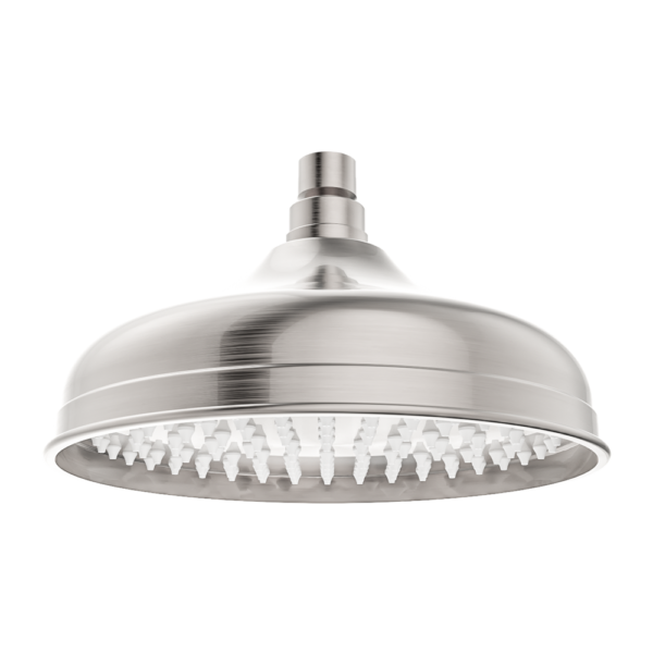 York 200mm Shower Head Brushed Nickel (NR508094BN)