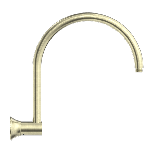 YORK SHOWER ARM AGED BRASS (NR508AB)