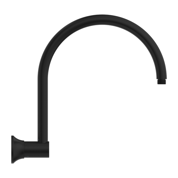 YORK SHOWER ARM MATTE BLACK (NR508MB)