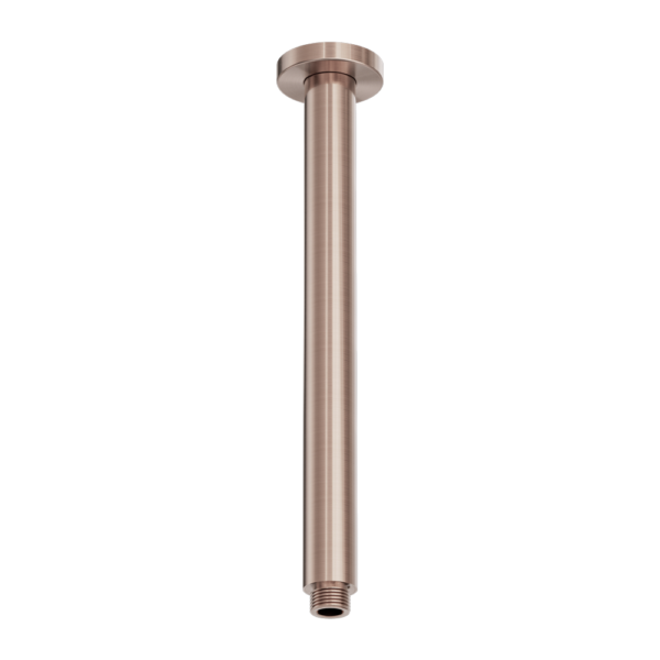 Zen SS316L Round Ceiling Arm 300mm Length Brushed Bronze (NR510BZ)