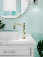 Basin Mixers Aged Brass York Range - Royal Bath & Kitchen - Image 4