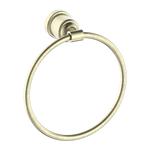 YORK TOWEL RING AGED BRASS (NR6980AB)