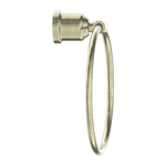 YORK TOWEL RING AGED BRASS (NR6980AB)