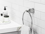 YORK TOWEL RING CHROME (NR6980CH)