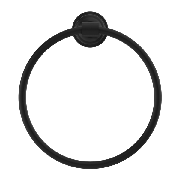 YORK TOWEL RING MATTE BLACK (NR6980MB)