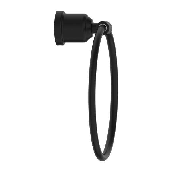 YORK TOWEL RING MATTE BLACK (NR6980MB)