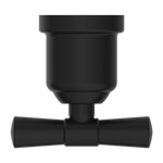 YORK ROBE HOOK MATTE BLACK (NR6982MB)