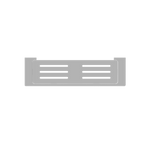 PEARL METAL SHOWER SHELF CHROME (NR8087aCH)