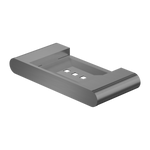 BIANCA SOAP DISH HOLDER GUN METAL (NR9081GM)