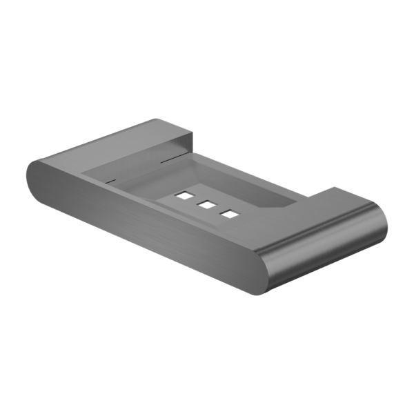 BIANCA SOAP DISH HOLDER GUN METAL (NR9081GM)
