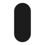 BIANCA ROBE HOOK MATTE BLACK (NR9082MB)