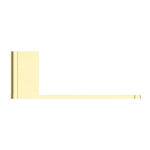 BIANCA TOILET ROLL HOLDER BRUSHED GOLD (NR9086BG)