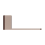 Bianca Toilet Roll Holder Brushed Bronze (NR9086BZ)