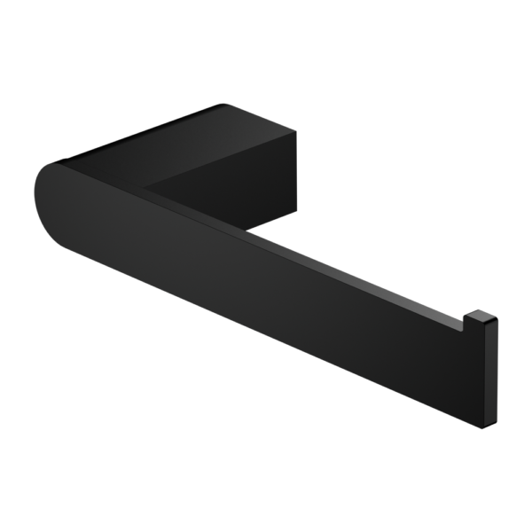 BIANCA TOILET ROLL HOLDER MATTE BLACK (NR9086MB)