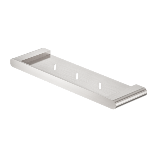 BIANCA METAL SHOWER SHELF BRUSHED NICKEL (NR9087aBN)