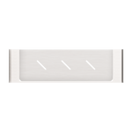 BIANCA METAL SHOWER SHELF BRUSHED NICKEL (NR9087aBN)