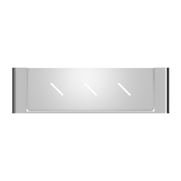 BIANCA METAL SHOWER SHELF CHROME (NR9087aCH)