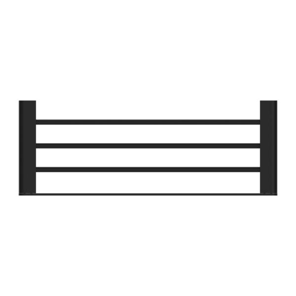 BIANCA TOWEL RACK MATTE BLACK (NR9089MB)