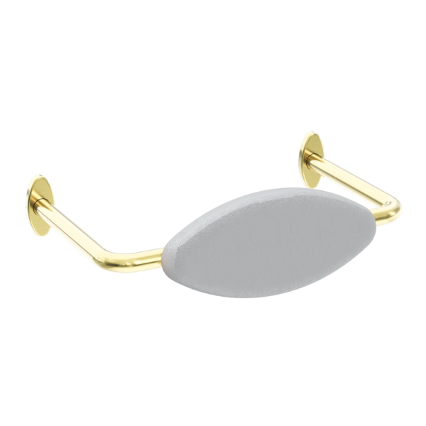 Mecca Care DDA Accessible Toilet Backrest Brushed Gold (NRCR0001BG)