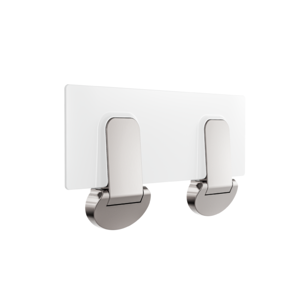 MECCA CARE SHOWER SEAT 960X330MM BRUSHED NICKEL (NRCR0002BN)
