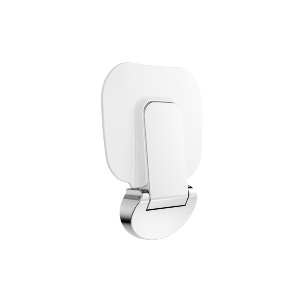 MECCA CARE SHOWER SEAT 400X330MM CHROME (NRCR0003CH)