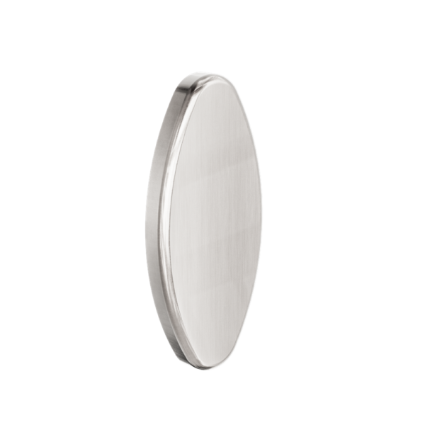BACKREST REMOVABLE WALL COVER PLATE BRUSHED NICKEL (NRCR0005BN)