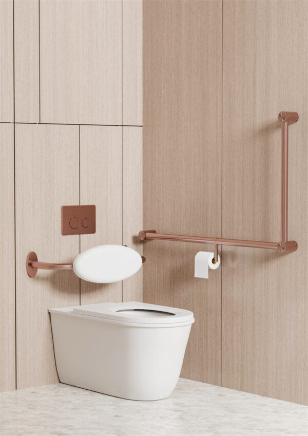 MECCA CARE ADD ON TOILET ROLL HOLDER BRUSHED BRONZE (NRCR3286TBZ)