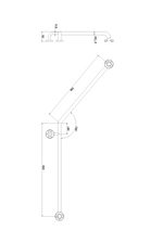 Classic Care SS304 800 X 700 140 Degrees Right Hand Chrome (NRCR03rCH)