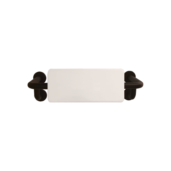 Classic Care SS304 Back Rest Matte Black (NRCR04MB)