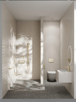 MECCA CARE SHOWER SEAT 960X330MM BRUSHED GOLD (NRCR0002BG)