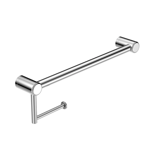 MECCA CARE 25MM TOILET ROLL RAIL 300/450MM CHROME