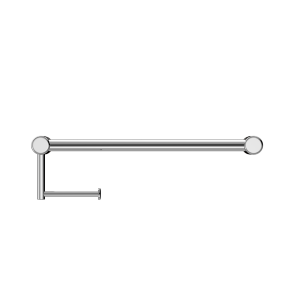 MECCA CARE 25MM TOILET ROLL RAIL 300/450MM CHROME