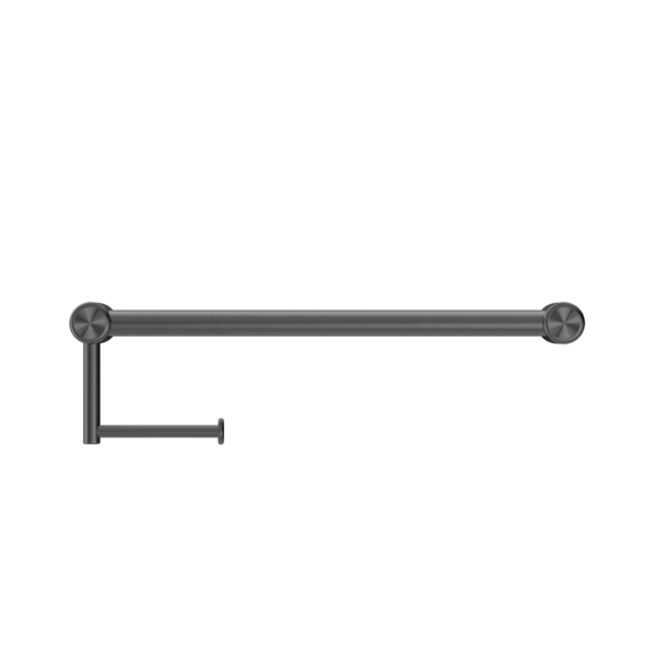 MECCA CARE 25MM TOILET ROLL RAIL 300/450MM GUN METAL